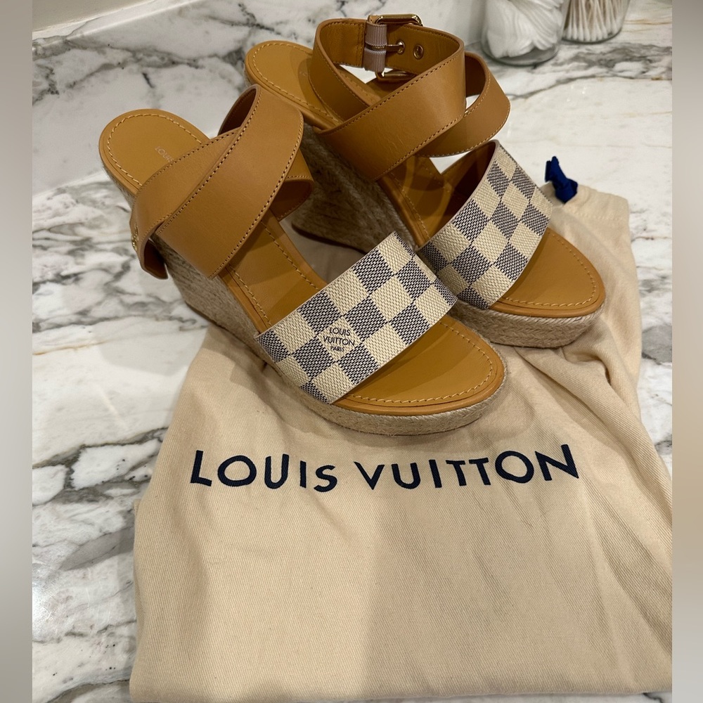 Louis Vuitton wedge